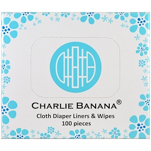 Отзывы о Чарли Банана, Cloth Diaper Liners & Wipes , 100 Pieces