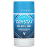 Crystal Body Deodorant, Обогащенный магнием дезодорант, морская соль + шалфей, 70 г (2,5 унции)