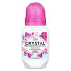 Crystal Body Deodorant, Desodorante Roll-on Enriquecido com Minerais, Sem Perfume, 66 ml (2,25 fl oz)