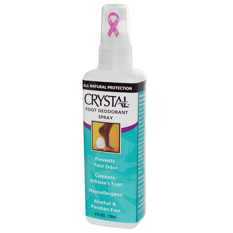 Crystal Body Deodorant, Foot Deodorant Spray, 4 fl oz (118 ml) iHerb