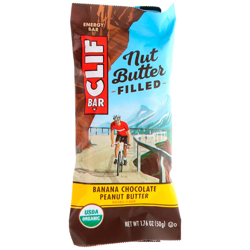 Clif Bar Nut Butter Filled Energy Bar Banana Chocolate Peanut Butter 12 Bars 176 Oz 50 G 5672