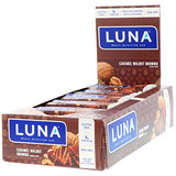 Отзывы о Luna, Whole Nutrition Bar for Women, Caramel Walnut Brownie, 15 Bars, 1.69 oz (48 g) Each