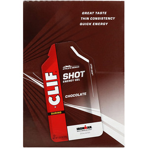 Отзывы о Клиф бар, Shot Energy Gel, Chocolate, 24 Packets, 1.20 oz (34 g) Each