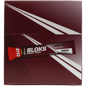 Клиф бар, Bloks Energy Chews, Black Cherry Flavor + 50 mg Caffeine, 18 Packets, 2.12 oz (60 g) Each отзывы