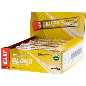 Отзывы о Клиф бар, Bloks Energy Chews, Margarita Flavor + 3X Sodium, 18 Packets, 2.12 oz (60 g) Each