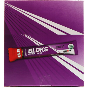 Клиф бар, Bloks Energy Chews, Mountain Berry Flavor , 18 Packets, 2.12 oz (60 g) Each отзывы