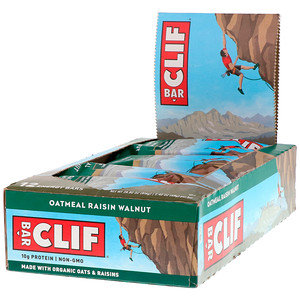 Отзывы о Клиф бар, Energy Bar, Oatmeal Raisin Walnut, 12 Bars, 2.40 oz (68 g) Each