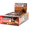 Clif Bar, Builder's Protein Bar, Chocolate Peanut Butter, 12 Bars, 2.4 oz (68 g) Each