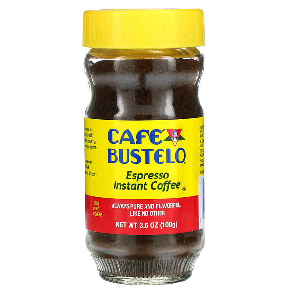 Café Bustelo‏, Espresso, Instant Coffee, 3.5 oz (100 g)