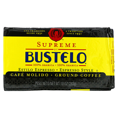 Купить Cafe Bustelo Supreme by Bustelo, молотый кофе, 283 г (10 унций)