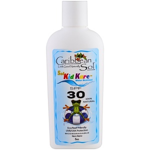 Отзывы о Карибиан Солюшенс, Sol Kid Kare, SPF 30, Water Resistant, 6 oz