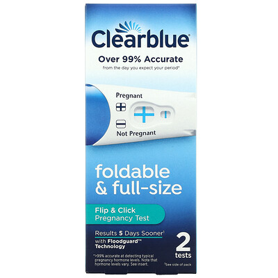 Clearblue Тест на беременность Flip & Click, 2 теста