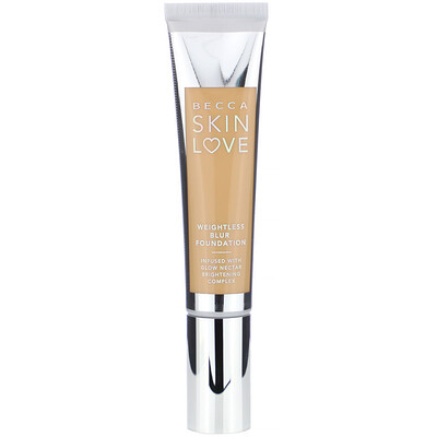 Becca Skin Love, Weightless Blur Foundation, Olive, 1.23 fl oz (35 ml)