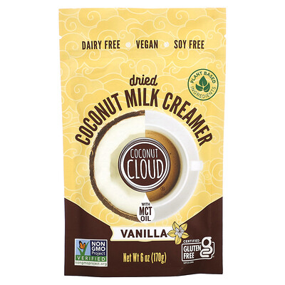 Product Image for Coconut Cloud, Dried Coconut Milk Creamer, Vanilla, 6 oz (170 g)