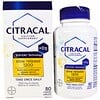 Citracal, Suplemen Kalsium, Rilis Lambat 1200 + D3, 80 Tablet Besalut