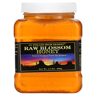 C.C. Pollen, 純沙漠蜂蜜, 1.5 lbs Jar (680 g)
