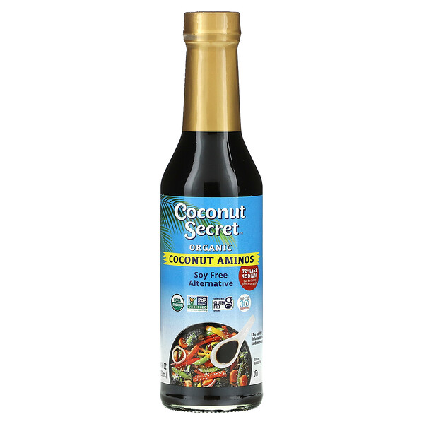 Coconut Secret, The Original Coconut Aminos, Soy-Free Alternative to Soy Sauce, sojafreie Alternative zu Sojasauce, 237 ml (8 fl. oz.)
