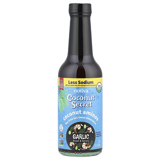 Coconut Secret, Hindistan Cevizi Aminosu, Sarımsak, 10 fl oz (296 ml)