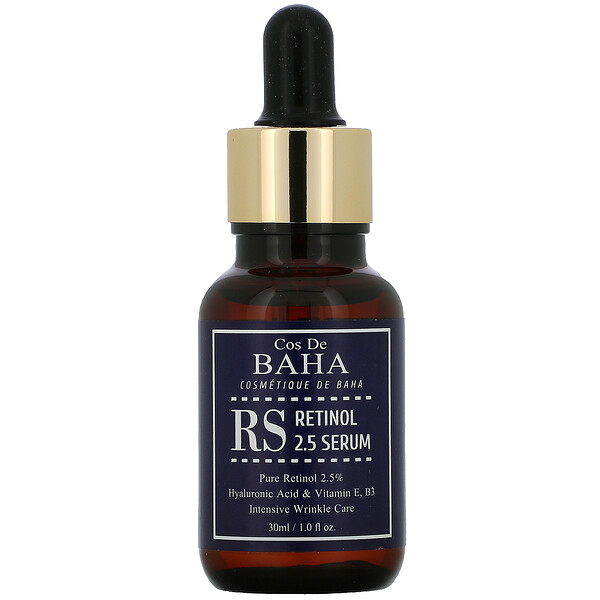 Cos De BAHA, RS, Retinol 2.5 Serum, 1 fl oz (30 ml)