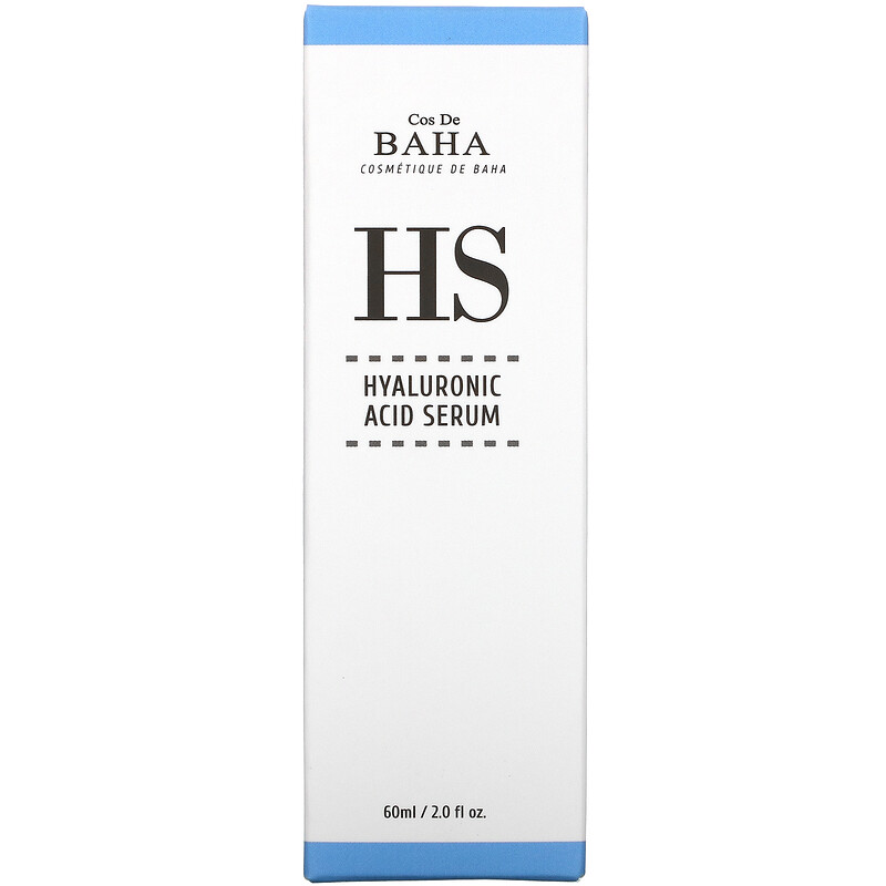 Cos De BAHA, HS, Hyaluronic Acid Serum, 2 fl oz (60 ml)