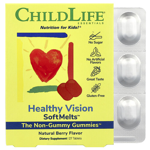 Healthy Vision SoftMelts Natural Berry Flavor