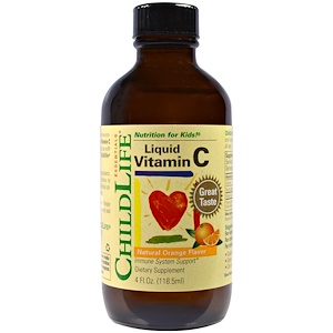 Жидкий витамин C, с натуральным апельсиновым вкусом (118,5 мл) отзывы, применение, состав, цена, купить
