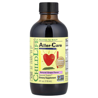 ChildLife Essentials, Aller-Care, натуральный виноград, 118 мл (4 жидк. унции)