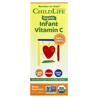 ChildLife Essentials, Gouttes de vitamine C biologique pour nourrisson, 59 ml