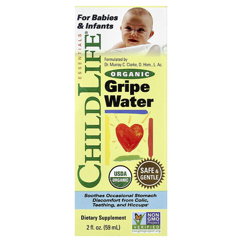 ChildLife Essentials, Organic Gripe Water, 59 ml (2 fl. oz.)