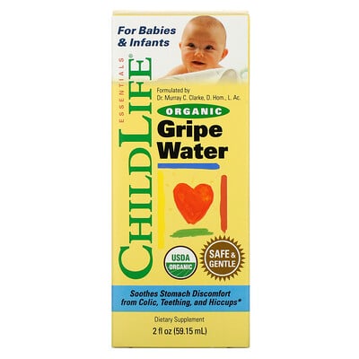 

ChildLife, Organic Gripe Water, 2 fl oz (59.15 ml)
