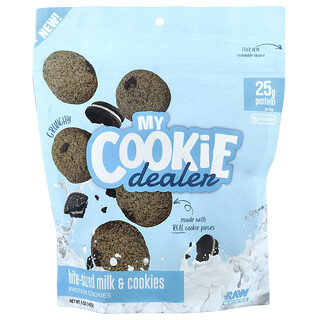 My Cookie Dealer Protein, Bite-Sized Protein Cookies, Milk & Cookies, 5 oz (142 g)