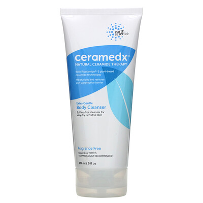 Купить Ceramedx Экстра нежное очищающее средство для тела, без отдушек, 6 жидких унций (177 мл)