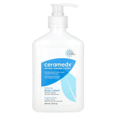 Ceramedx, Loción corporal restauradora, Sin fragancia, 354 ml (12 oz. líq.)