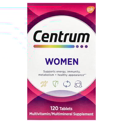 Product Image for Centrum, Women Multivitamin, 120 Tablets