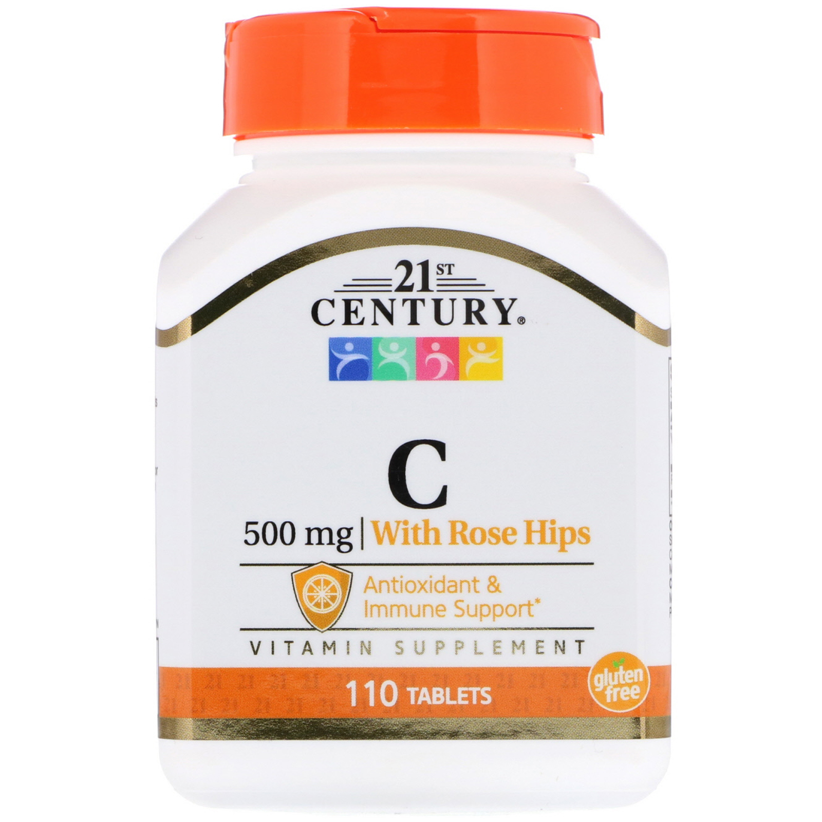 21st Century Vitamin C With Rose Hips 500 Mg 110 Tablets