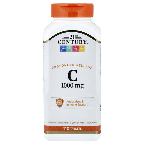 21st Century Vitamin C, Prolonged Release, 1,000 mg, 110 Tablets