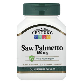 21st Century, Saw Palmetto, 60 Vegetarian Capsules