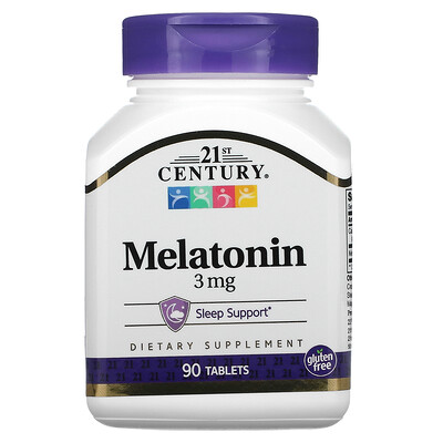 

21st Century Melatonin 3 mg 90 Tablets