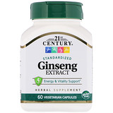Отзывы о Ginseng Extract, Standardized, 60 Vegetarian Capsule