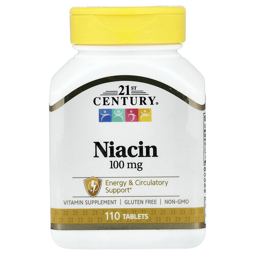21st Century, ナイアシン、100mg、110粒