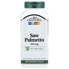 Saw Palmetto, 200 вегетаріанських капсул