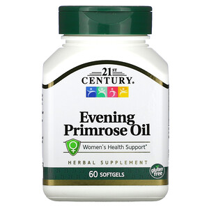 Отзывы о 21 Сенчури, Evening Primrose Oil, Women's Health Support, 60 Softgels