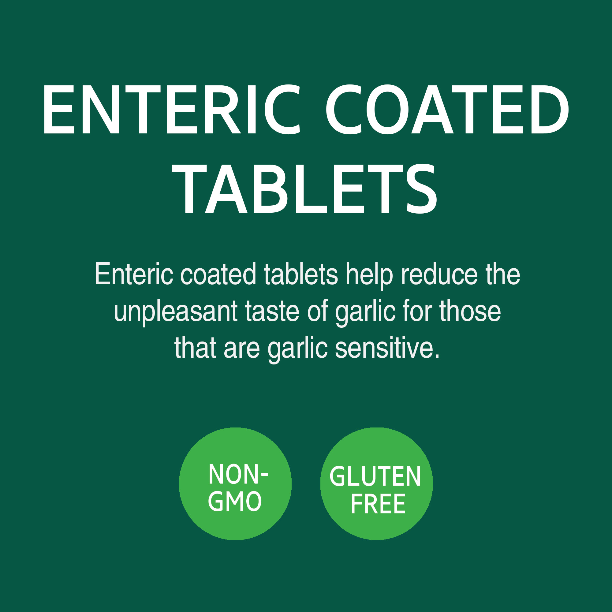 21st Century, Garlic Extract, Standardized, 60 Enteric Coated Tablets