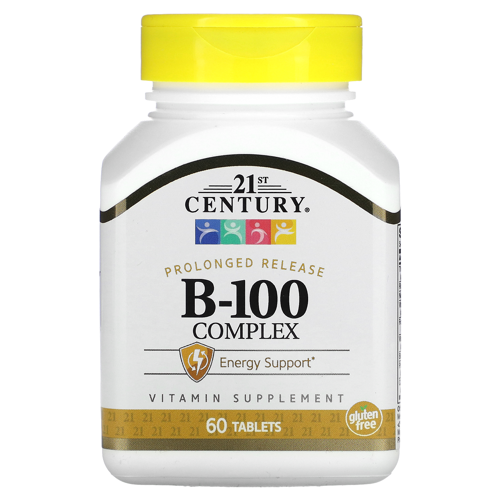 21st Century, B-100 Complex, Prolonged Release, 60 Tablets