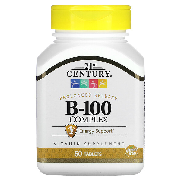 21st Century B 100 Complex 60 Tablets