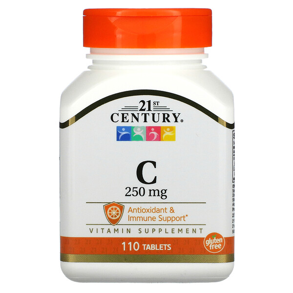 Vitamin C, 250 mg, 110 Tablets