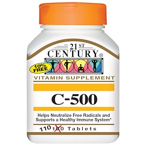 21st Century, C-500, 110 таблеток