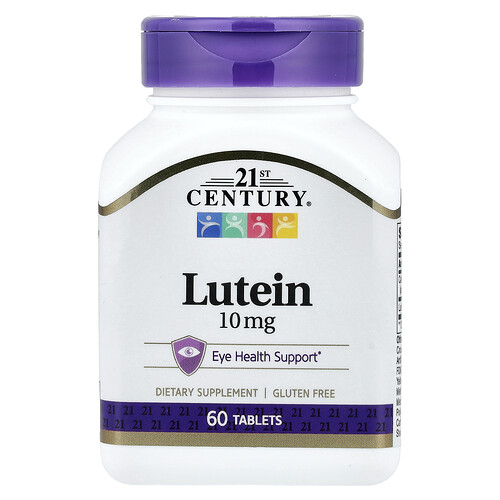 21st Century, Lutein, 60 Tablets