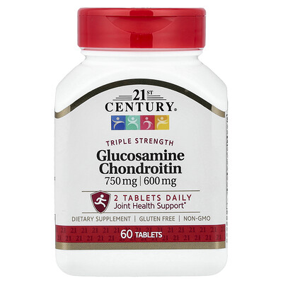 Product Image for 21st Century, Glucosamine/Chondroitin, 60 Tablets