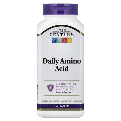 Product Image for 21st Century, Daily Amino Acid, 120 Tablets
